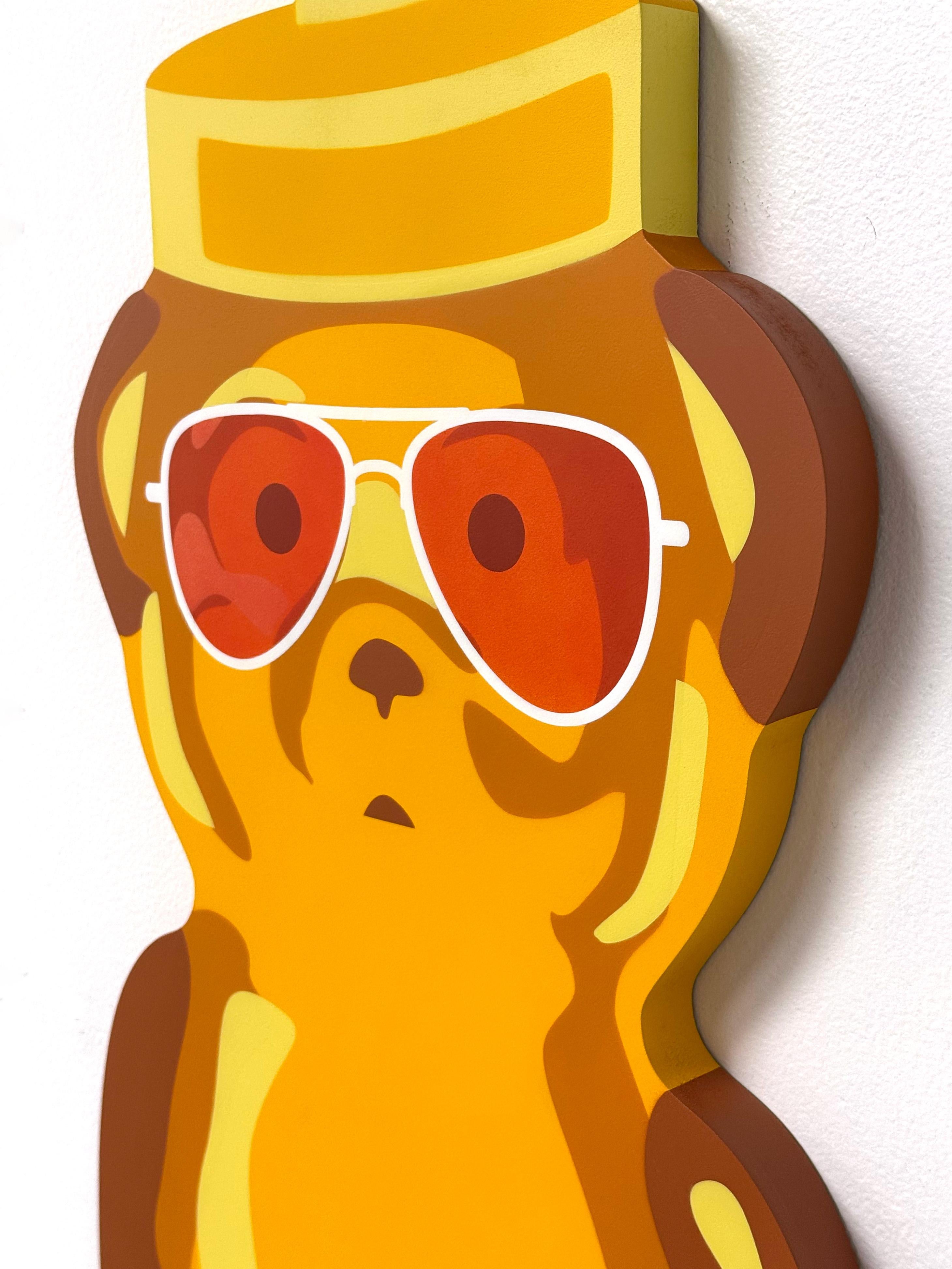 Unibody Aviator Bear - Painting by fnnch
