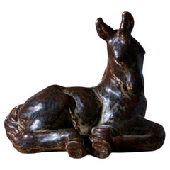 Foal Figure in Ceramic by Knud Kyhn