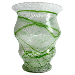 Foam Art Glass Vase. Johann Loetz Witwe, Klostermühle, around 1930s.