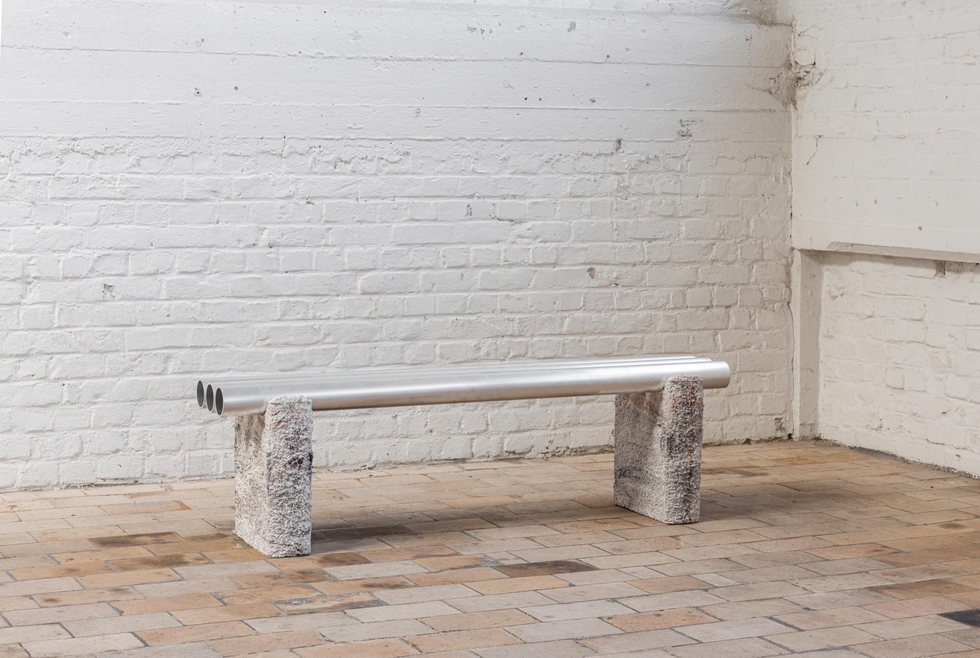 Contemporary Foam Bench by Arne Desmet For Sale