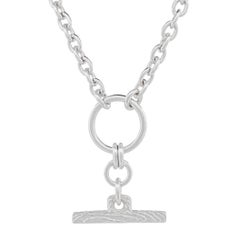 Fob Chain Necklace, Sterling Silver by True Connexion