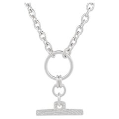 Fob Chain Necklace, Sterling Silver by True Connexion