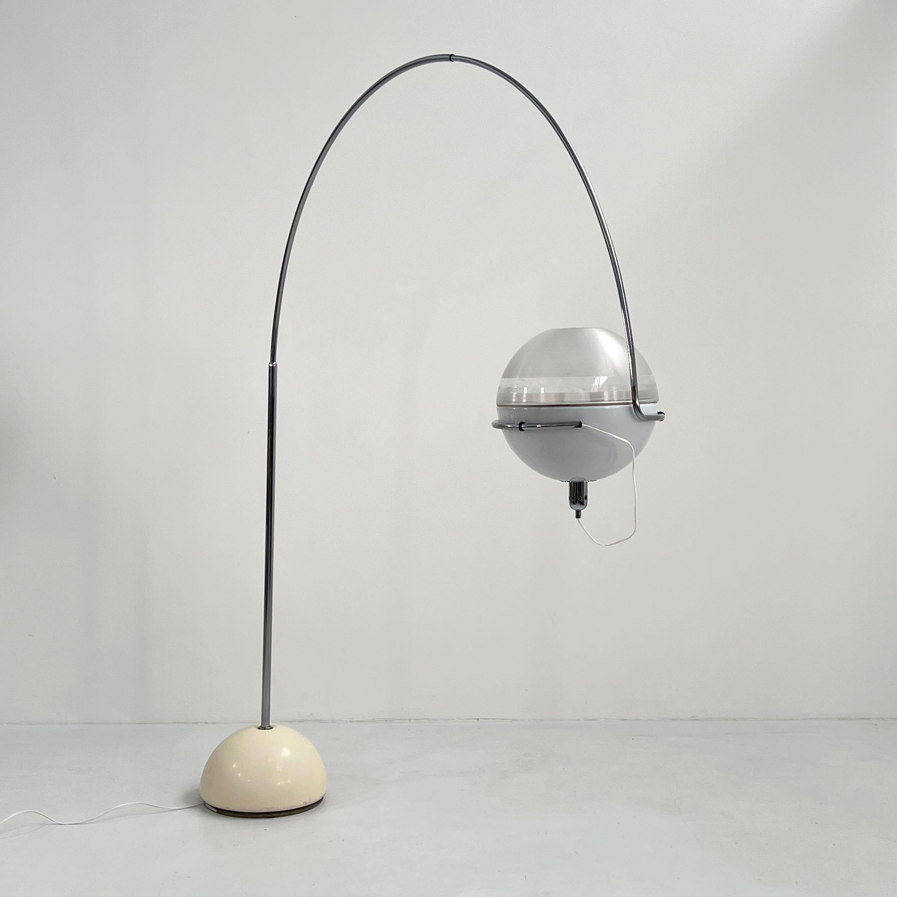 Focus Arc Floor Lamp by Fabio Lenci for Guzzini, 1970s For Sale 3