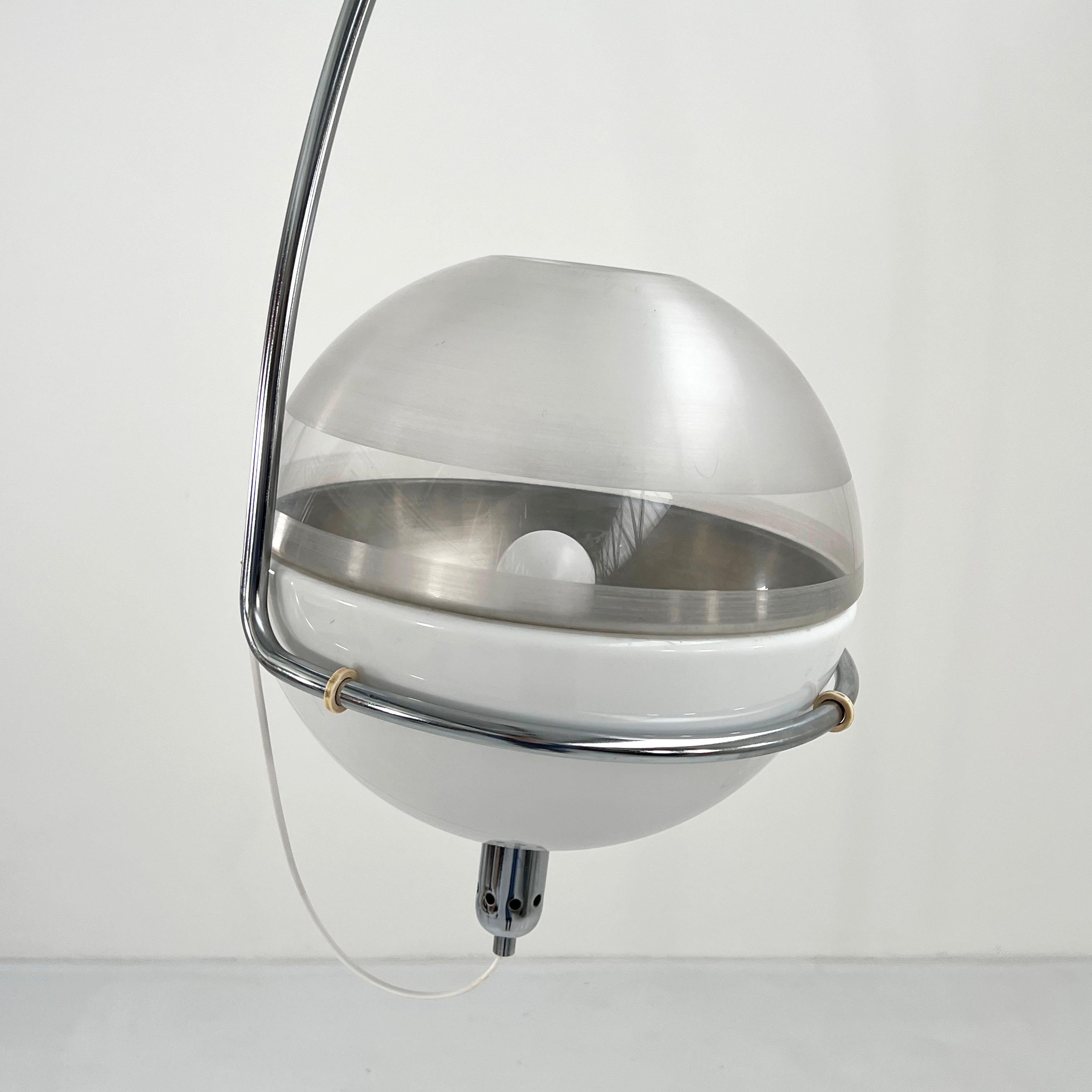 Focus Arc Floor Lamp by Fabio Lenci for Guzzini, 1970s For Sale 3