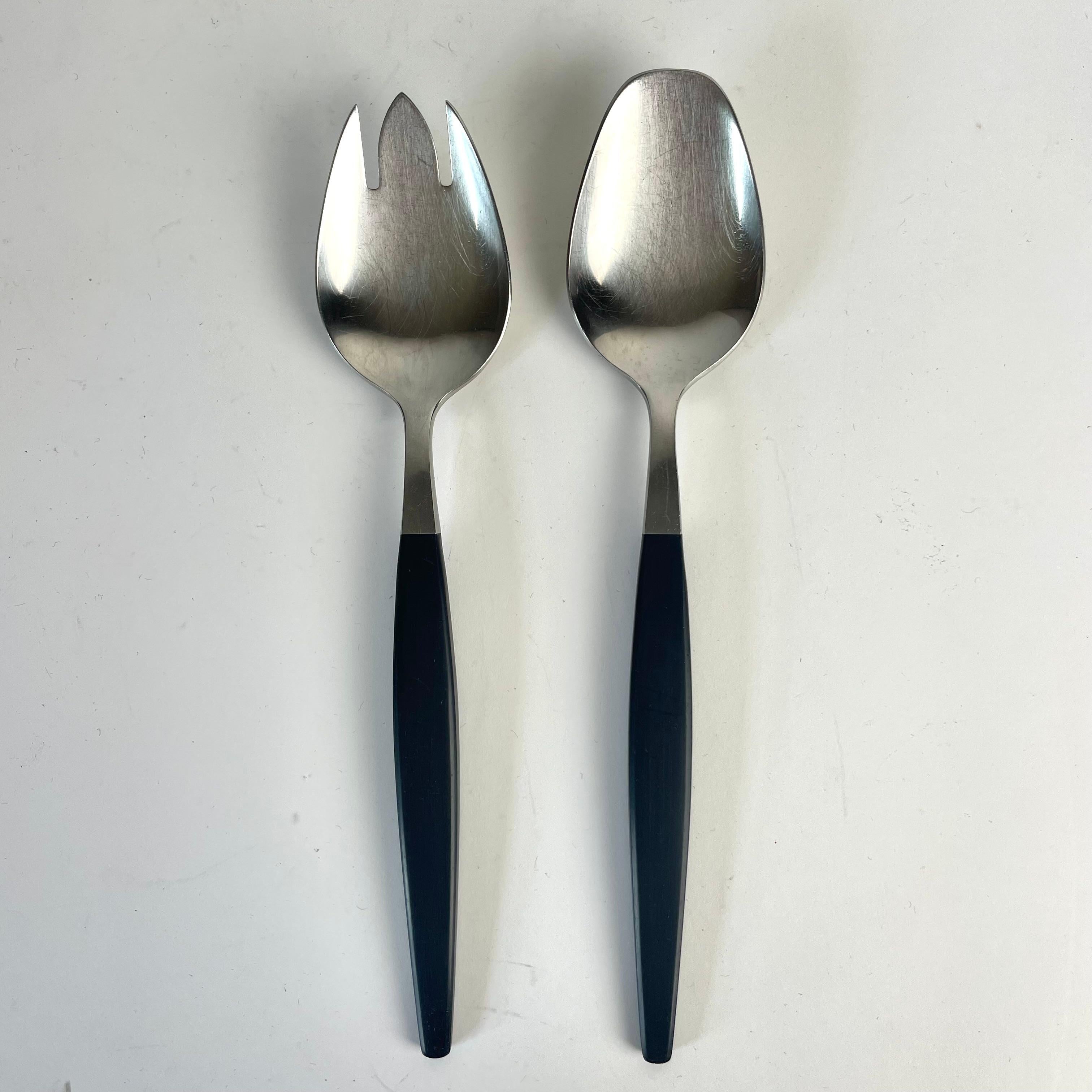 “Focus de Luxe” Flatware Set by Folke Arström for Gense, Sweden, 1950s im Angebot 8