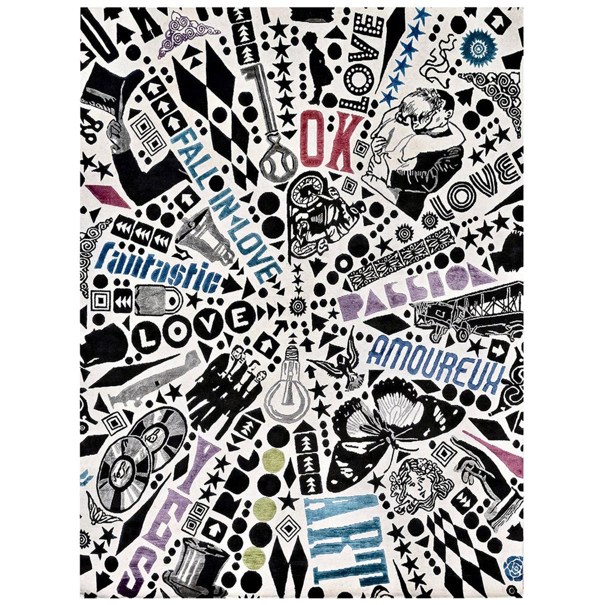 Focus Rug by Lorenzo Petrantoni For Sale