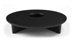 Focus, Solid Black Oak & Welsh Slate Large Coffee Table by Made in Ratio