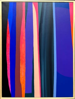 Peinture d'art contemporain abstraite de l'artiste français FODE : ST 21 A