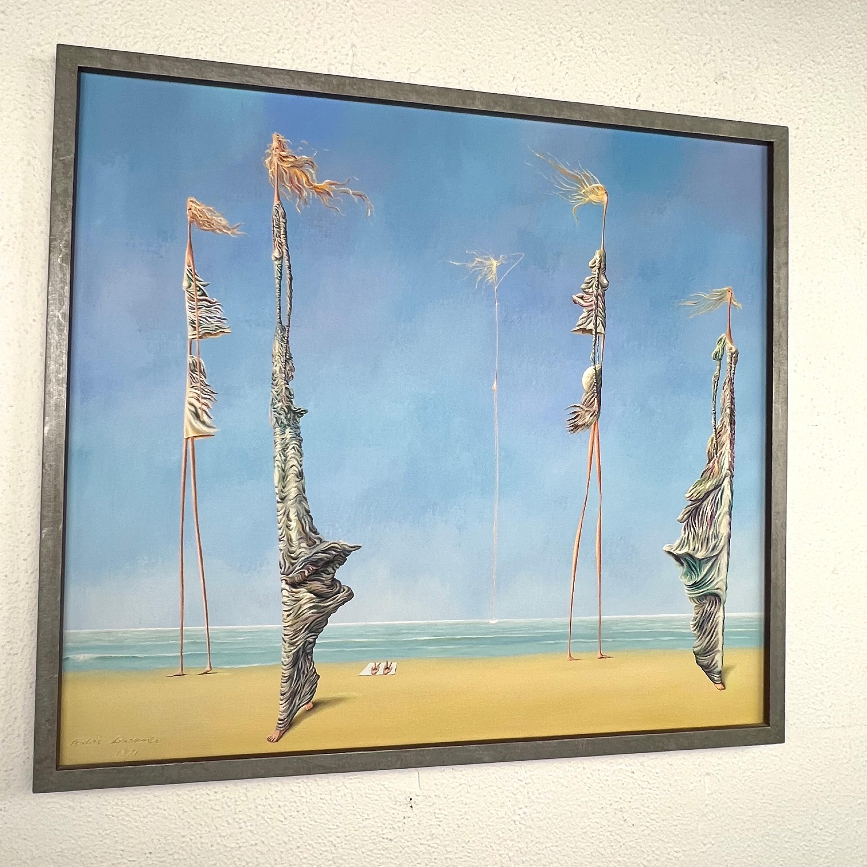 Pintura al óleo surrealista de Fodor Levente 5