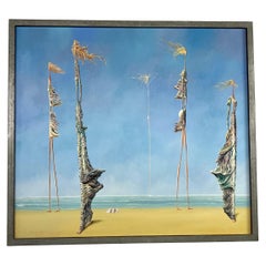 Pintura al óleo surrealista de Fodor Levente