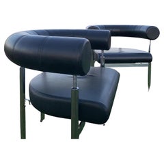 Chaises Foersom & Hiort-Lorenzen 'Cobra', années 1980