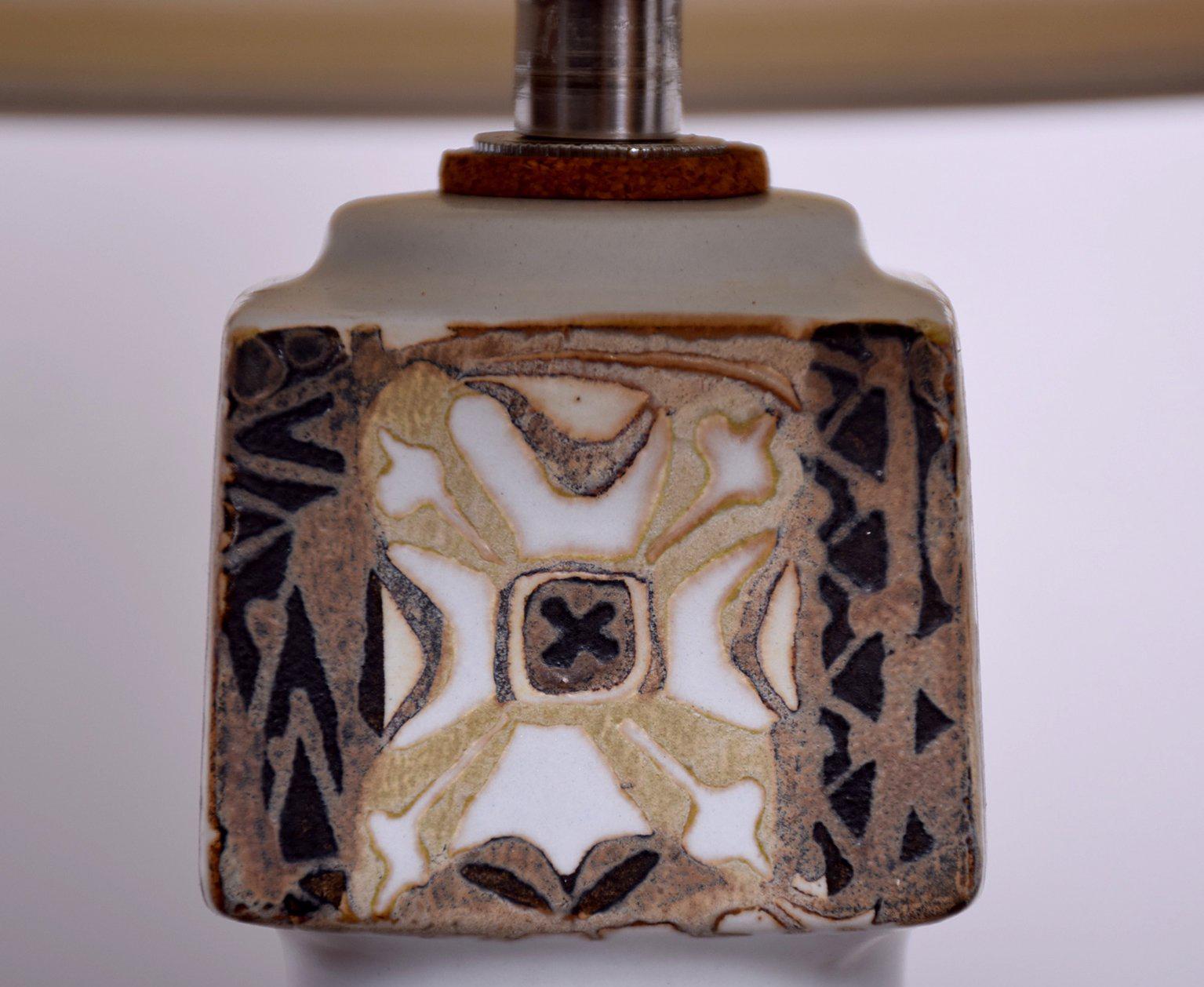 Fog und Mørup Keramik-Tischlampe Royal Copenhagen im Zustand „Gut“ in Chula Vista, CA