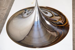 Fog and Mørup Large Semi Pendel Pendant Lamp, Denmark, 1960s