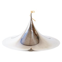 Fog and Mørup Large Semi Pendel Pendant Lamp, Denmark, 1960s