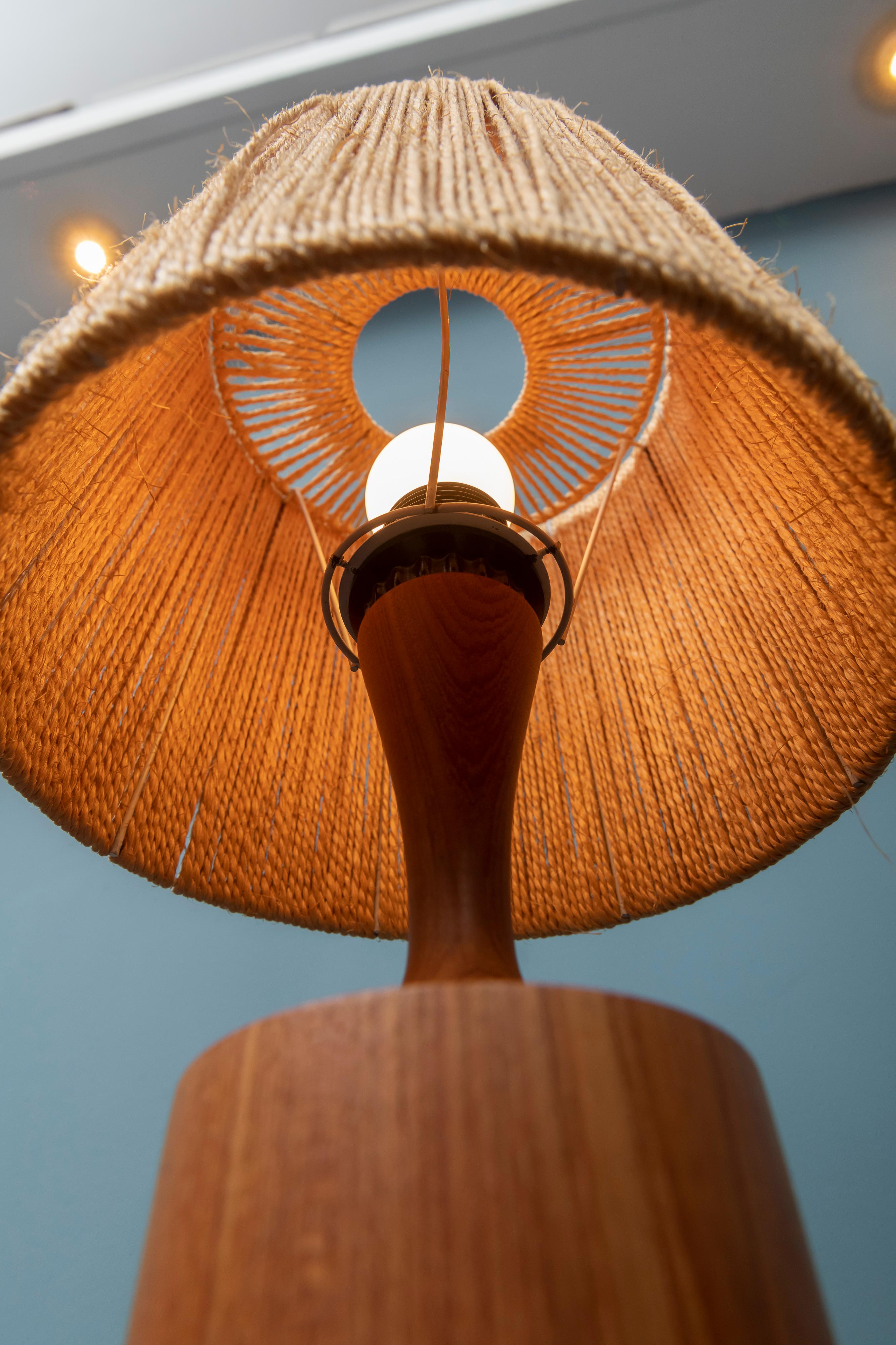 Danish Fog & Morup Jute Table Lamp