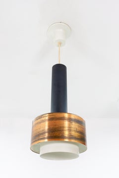 Fog & Mørup Style Brass Pendant Lamp