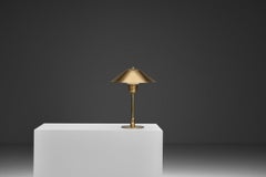 Fog & Mørup (Attr.) Brass Table Lamp, Denmark First half of the 20th Century