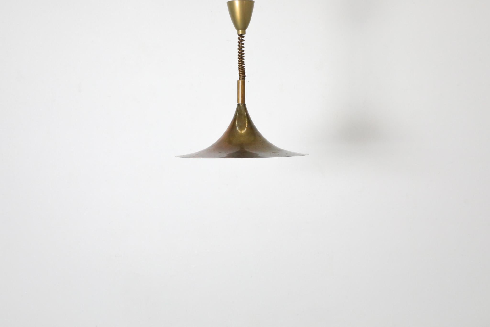 Lampada a sospensione 'Semi' in ottone Fog & Mørup di Claus Bonderup & Torsten Thorup In condizioni buone in vendita a Los Angeles, CA