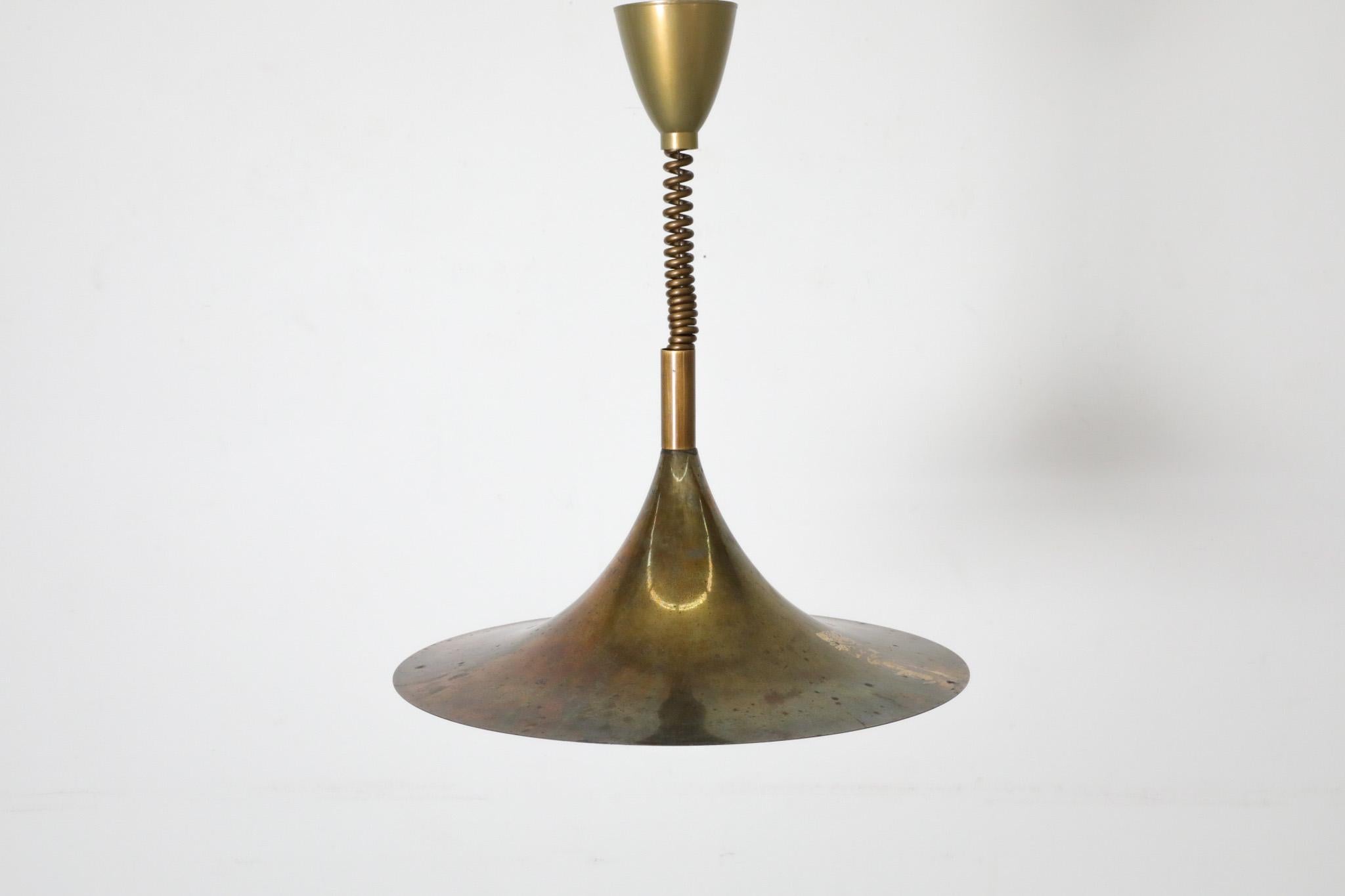 Lampada a sospensione 'Semi' in ottone Fog & Mørup di Claus Bonderup & Torsten Thorup in vendita 1