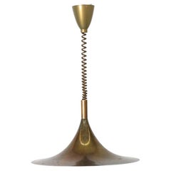 Fog & Mørup Brass 'Semi' Pendant Lamp by Claus Bonderup & Torsten Thorup