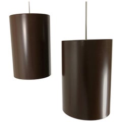 Fog & Mørup, Brown Cylinder Lamps
