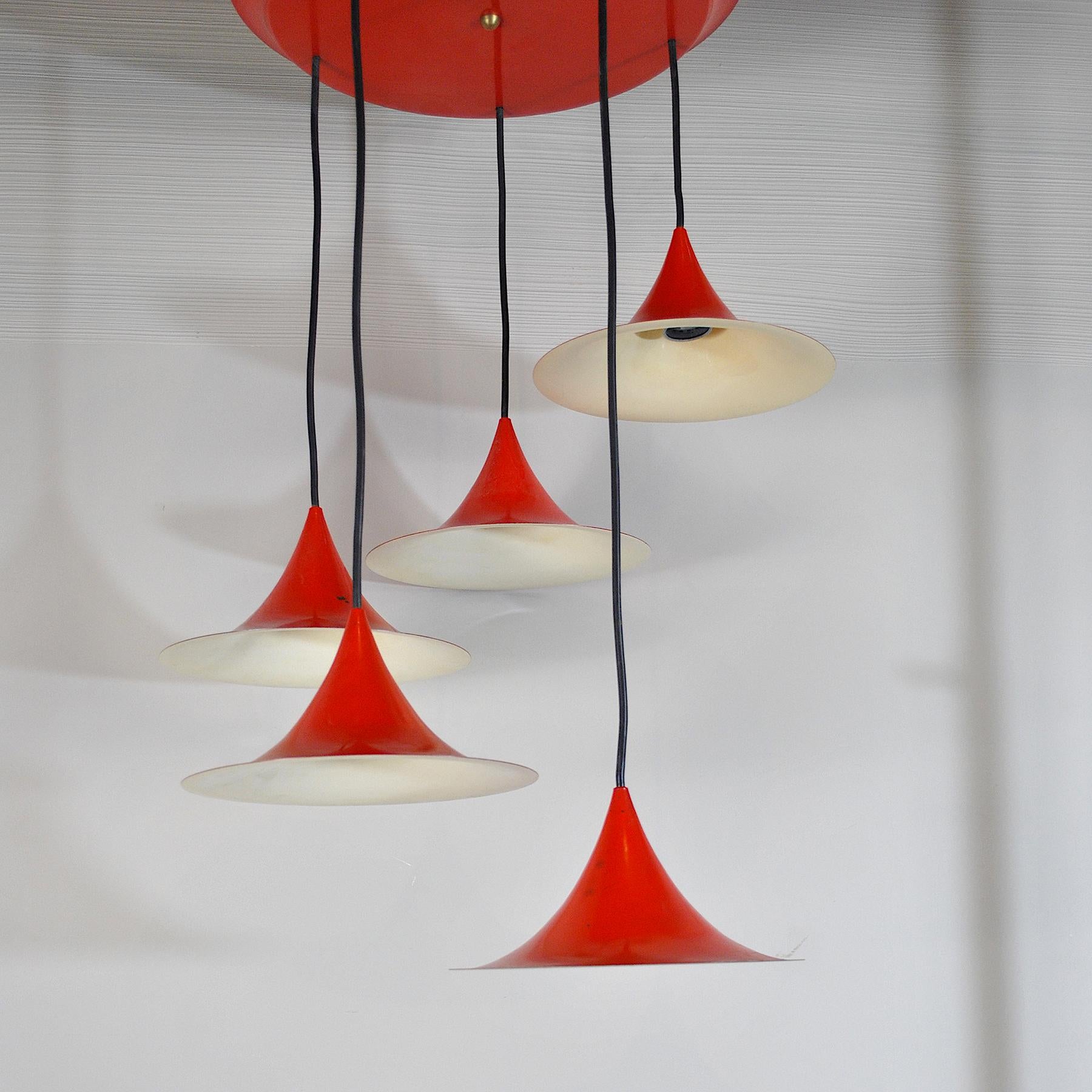 Fog Mørup Celling Lamp from the 1960s For Sale 1