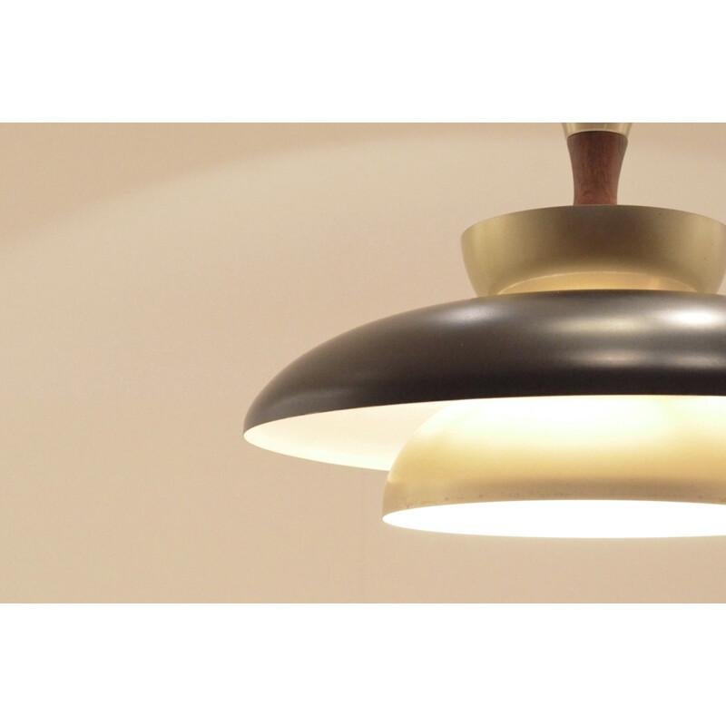 Fog & Mørup Danish Ceiling Lamp 1950s For Sale 4