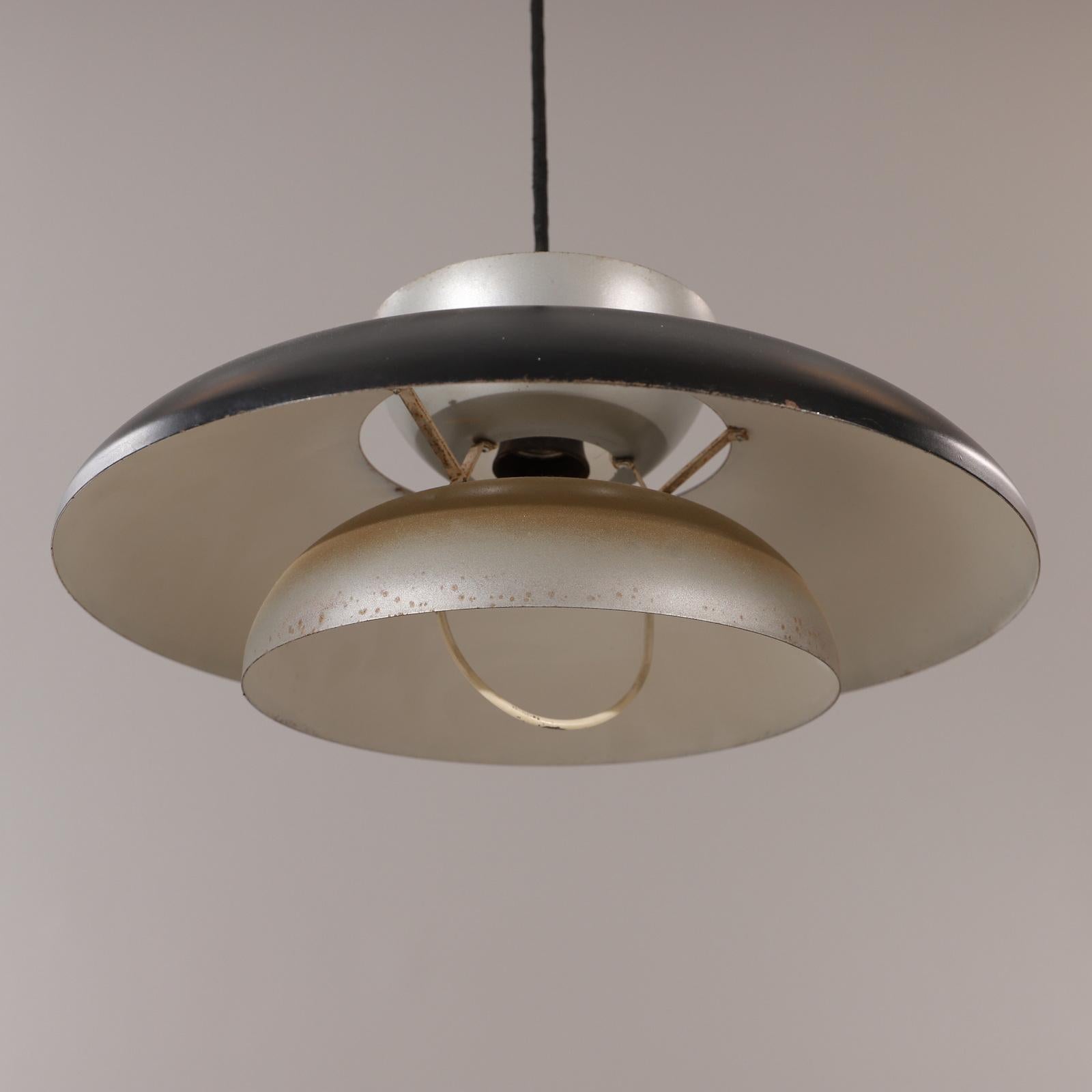 Fog & Mørup Danish Ceiling Lamp 1950s In Good Condition For Sale In Bochum, NRW