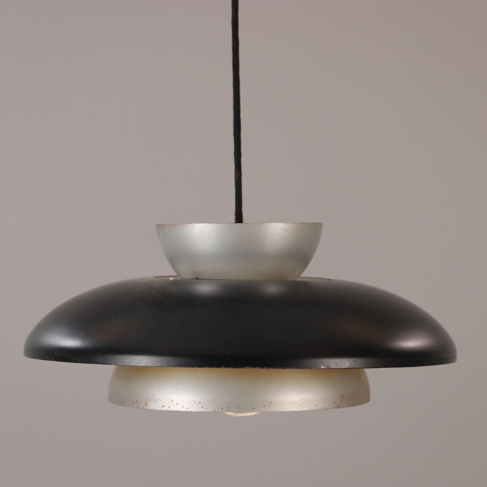 Fog & Mørup Danish Ceiling Lamp 1950s For Sale 1