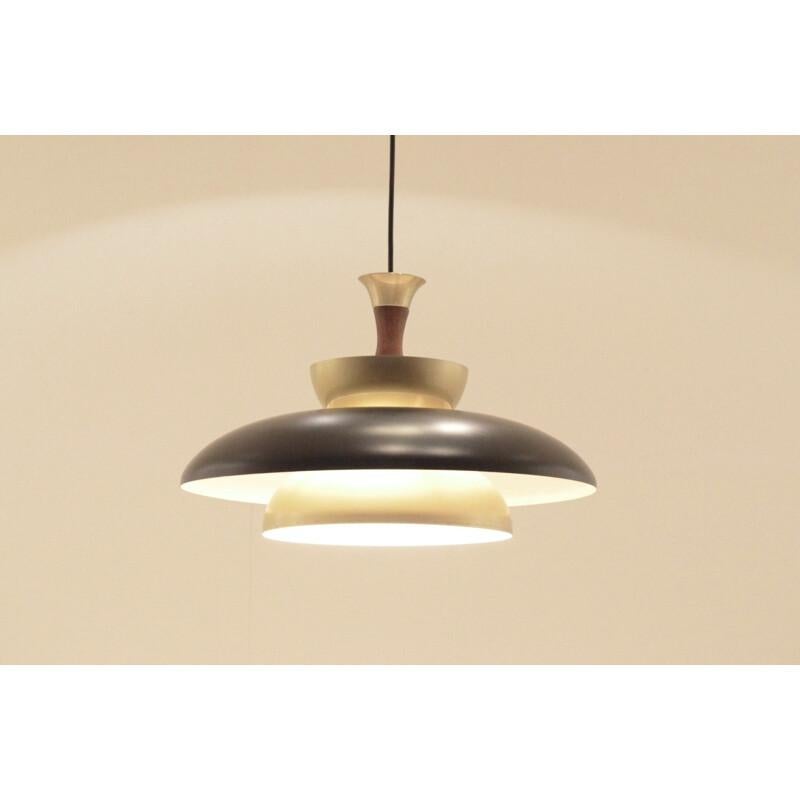 Fog & Mørup Danish Ceiling Lamp 1950s For Sale 3