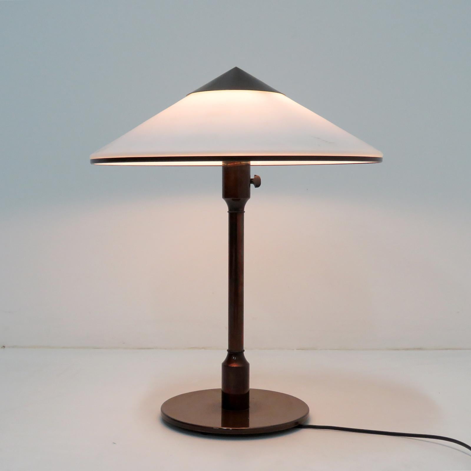 Brass Fog & Mørup 'Kongelys' Table Lamp