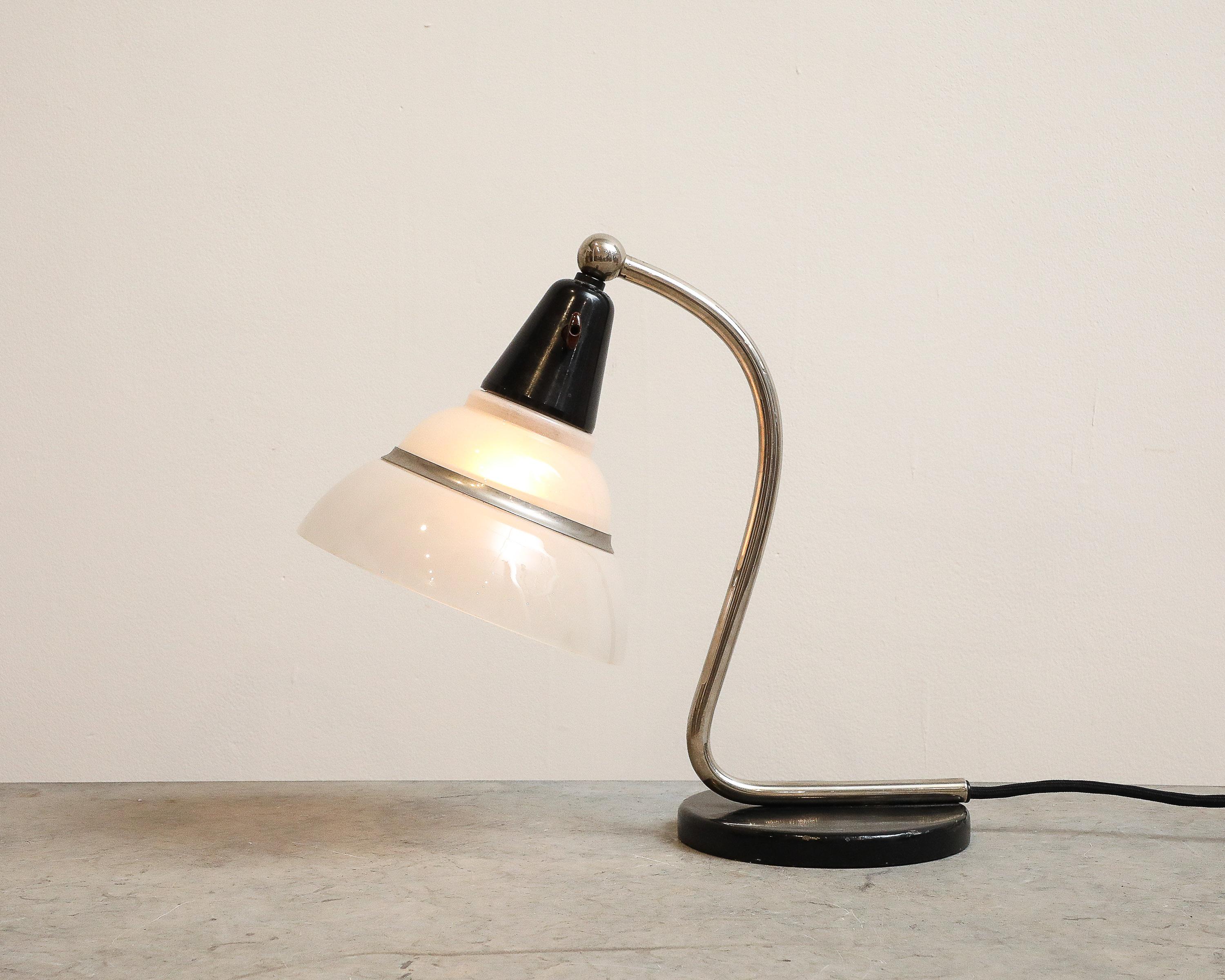 Fog & Mørup, Snake Light with White Frosted Shades, Denmark, circa 1930 For Sale 1