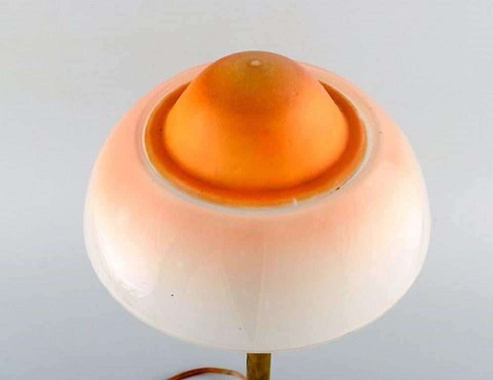 20th Century Fog & Mørup Table Lamp in Brass, 