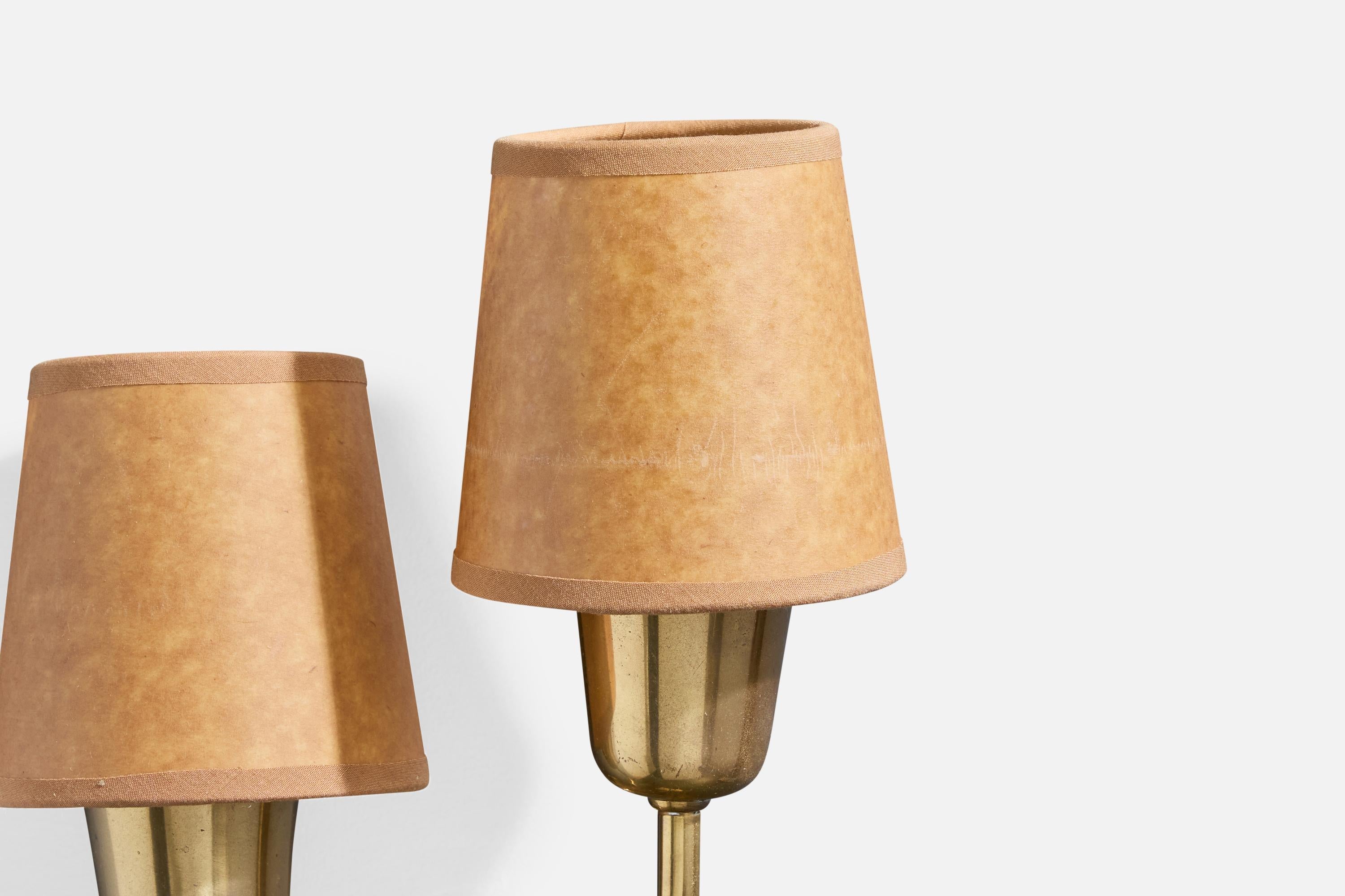 Fog & Mørup, Aplique, Latón, Papel pergamino, Dinamarca, Años 50 en venta 1