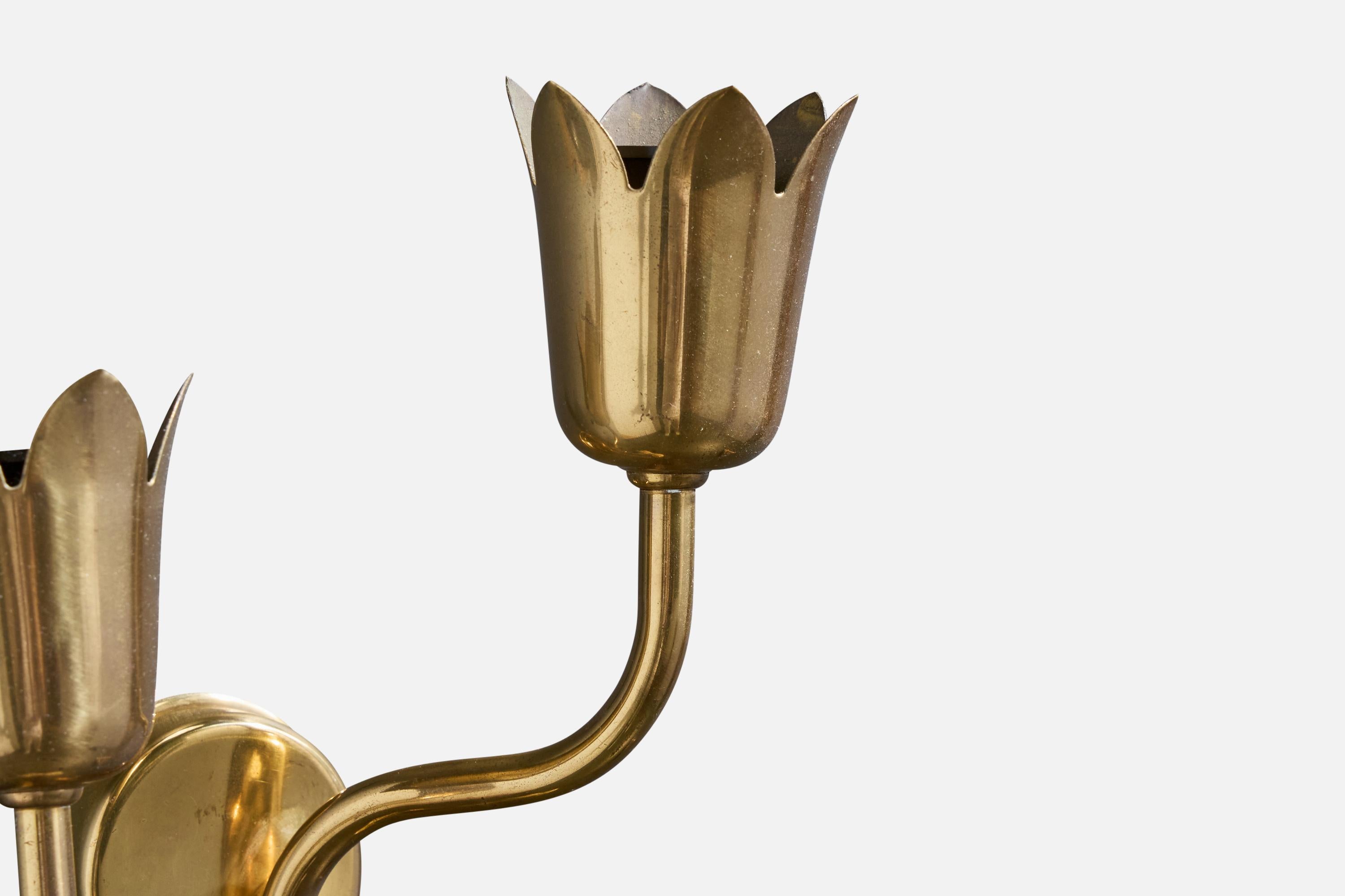 Fog & Mørup, Aplique, Latón, Papel pergamino, Dinamarca, Años 50 en venta 2