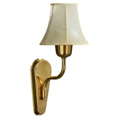 Fog & Mørup, Wall Light, Brass, Resin, Denmark, 1950s
