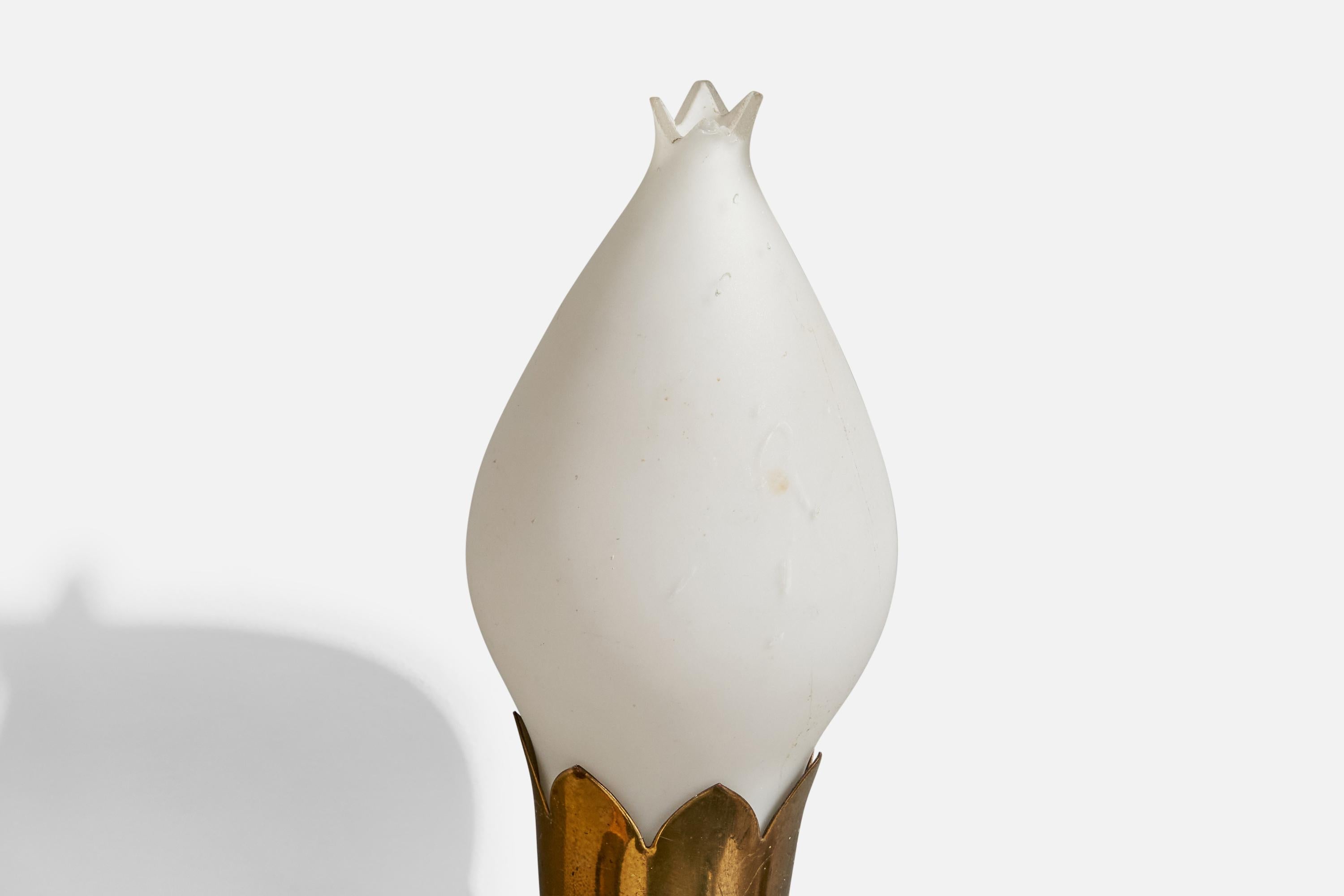 Fog & Mørup, Lights, laiton, teck, verre, Danemark, années 1950 en vente 3