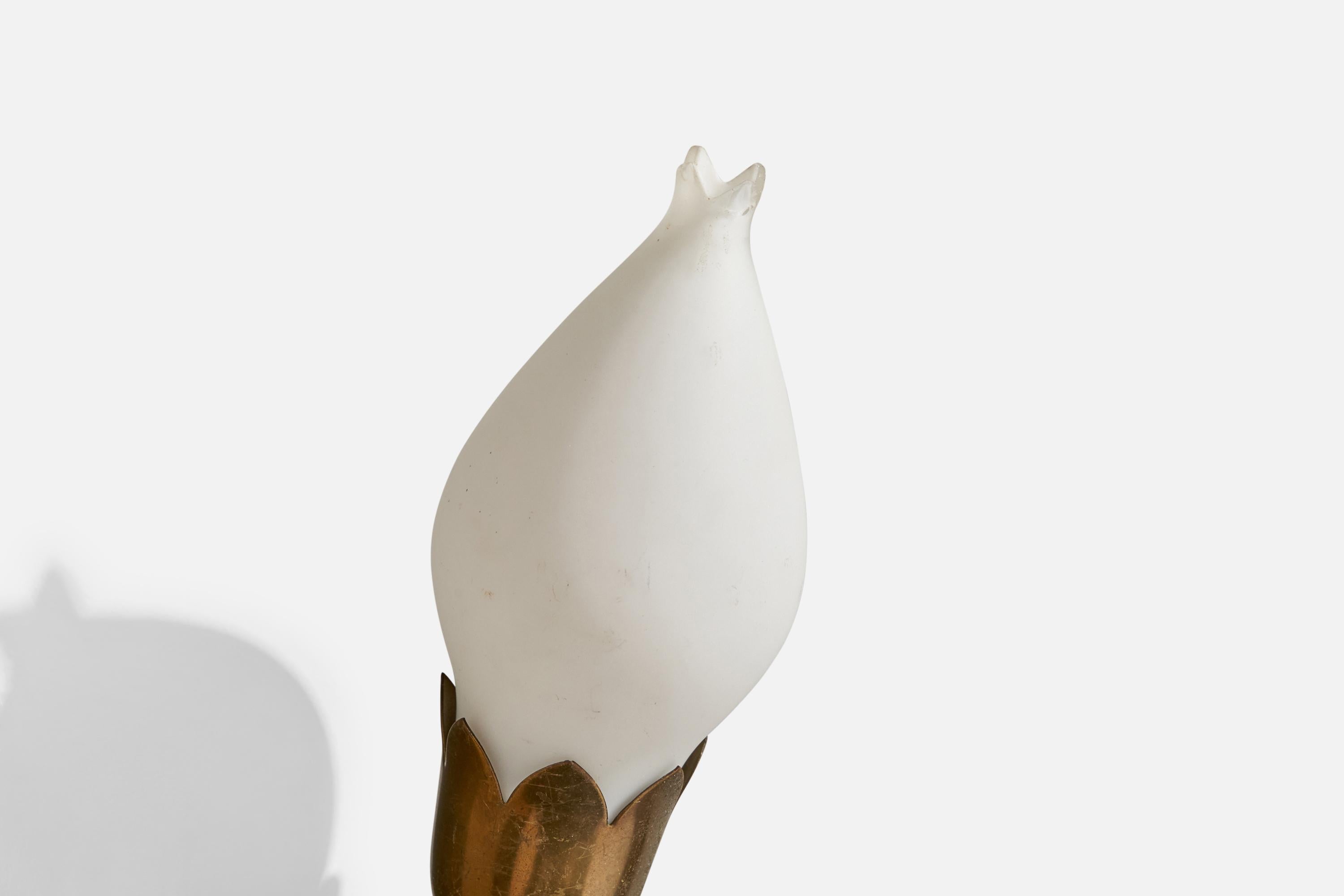 Fog & Mørup, Lights, laiton, teck, verre, Danemark, années 1950 en vente 2