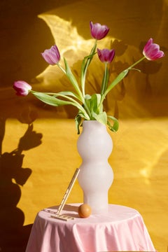 Fog Vase 01 in Alabaster