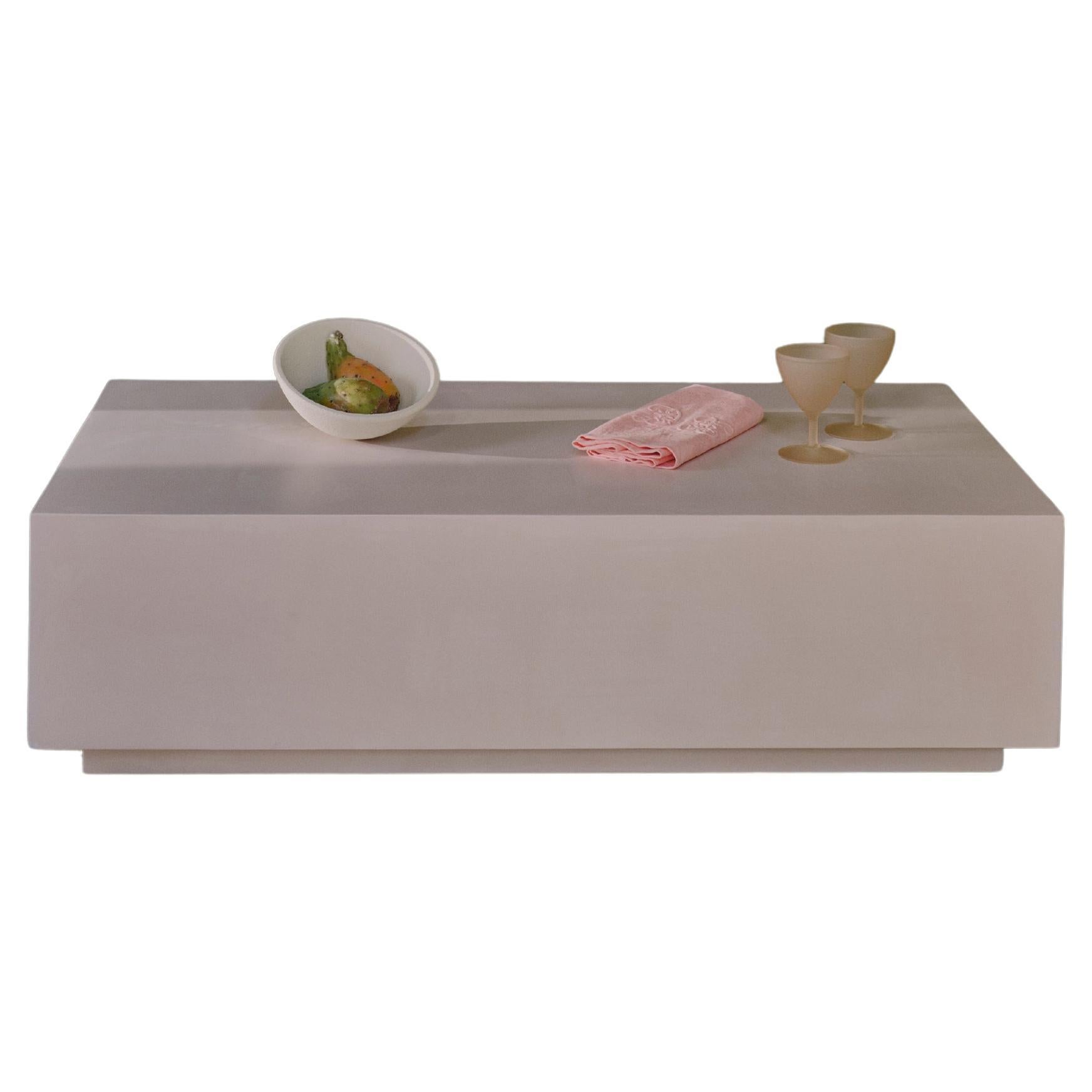 Foggia Microcement Coffee Table by Marlot Baus