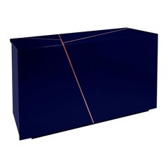 Foglia 2DX Blue Cabinet