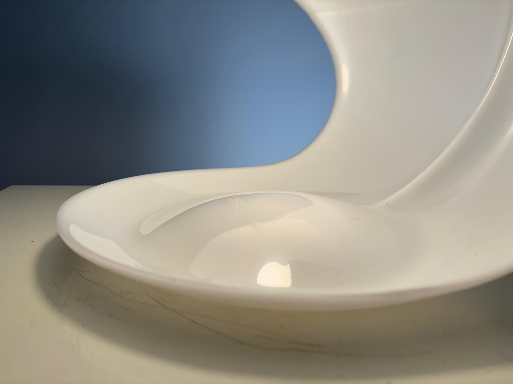 Space Age Foglia - Lampada da tavolo '643' di Elio Martinelli, Italia 1969 (Prima edizione) in vendita