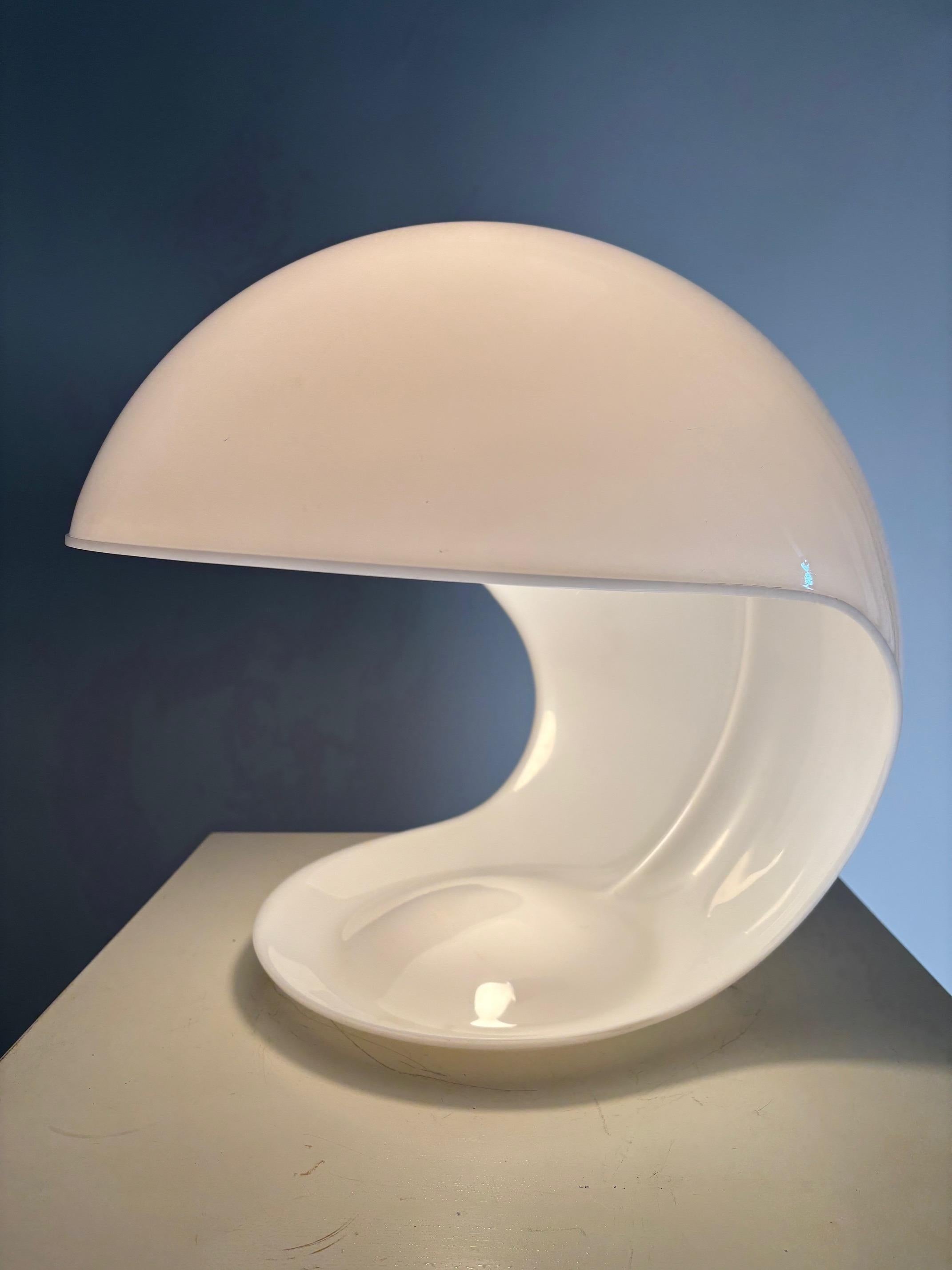 Italiano Foglia - Lampada da tavolo '643' di Elio Martinelli, Italia 1969 (Prima edizione) in vendita