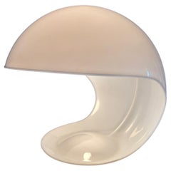 Foglia - Lampada da tavolo '643' di Elio Martinelli, Italia 1969 (Prima edizione)