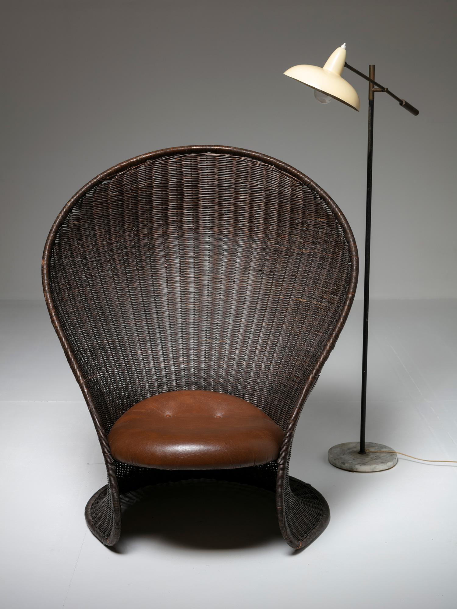 Foglia Lounge Chair by Travasa for Bonacina 1