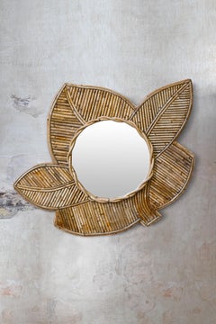 Specchio a foglia palmata di Vivai del Sud 1970