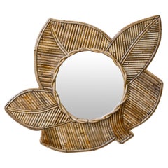 Foglia Palmata Mirror by Vivai Del Sud 1970