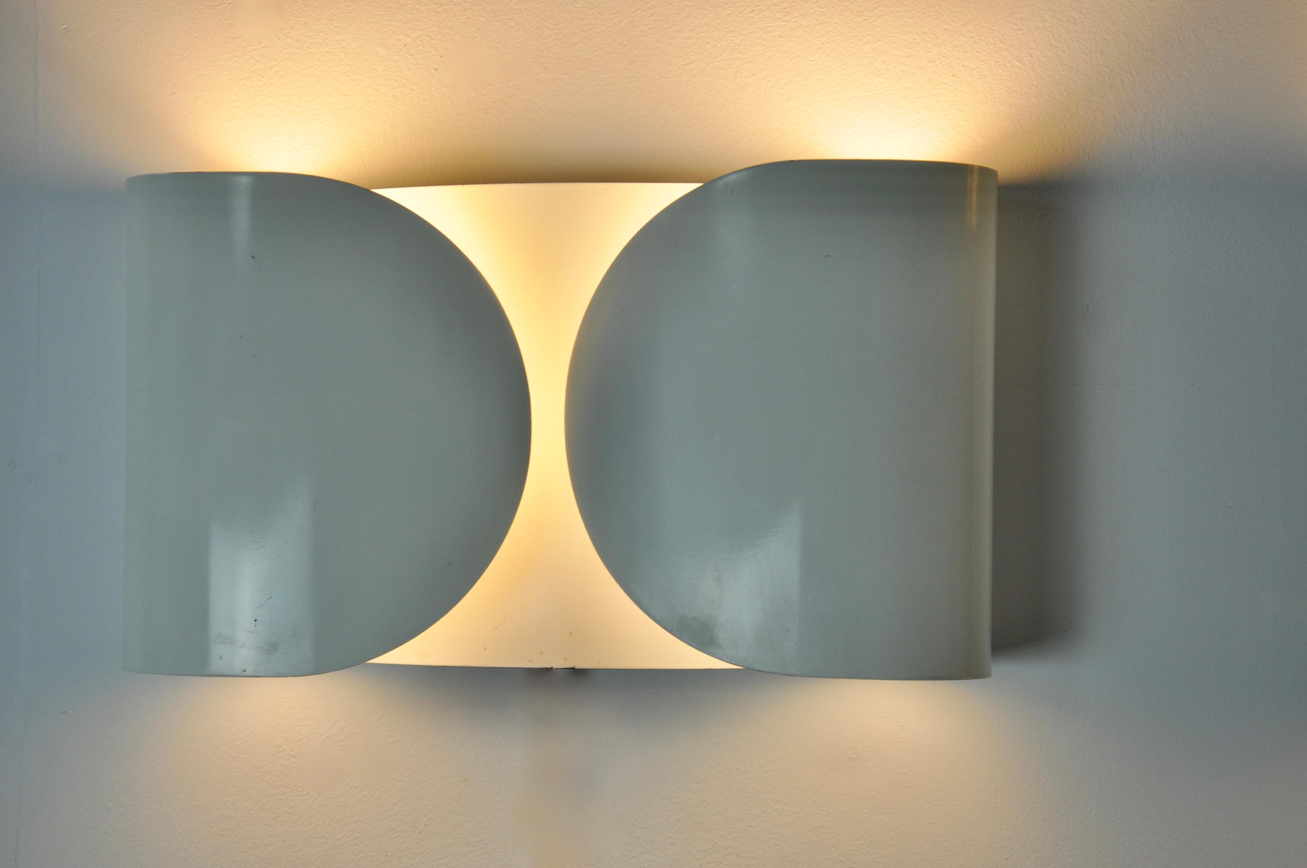 Mid-20th Century Foglio Sconce by Tobia & Afra Scarpa for Flos, 1966