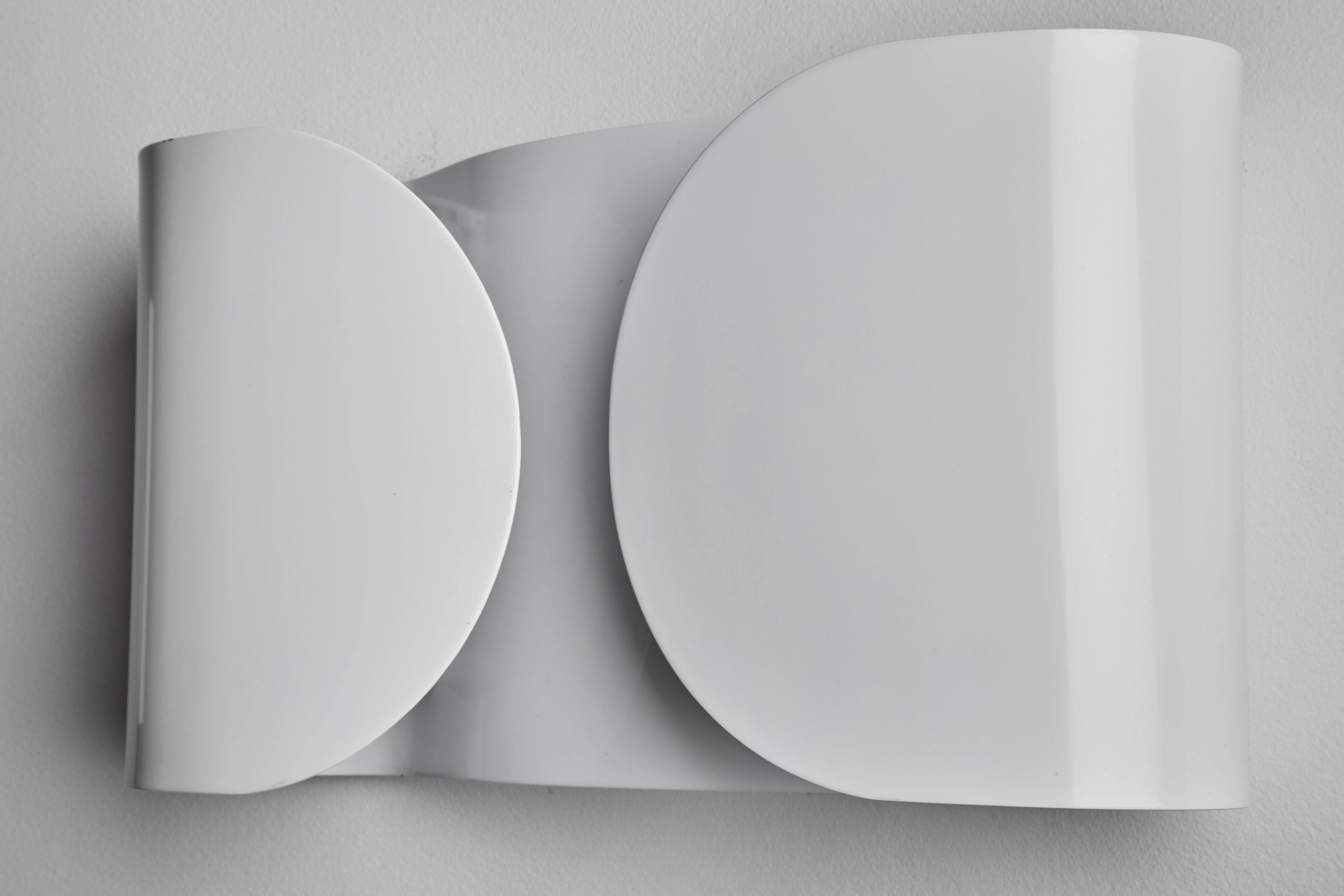 Mid-Century Modern Foglio Sconce by Tobia Scarpa for Flos