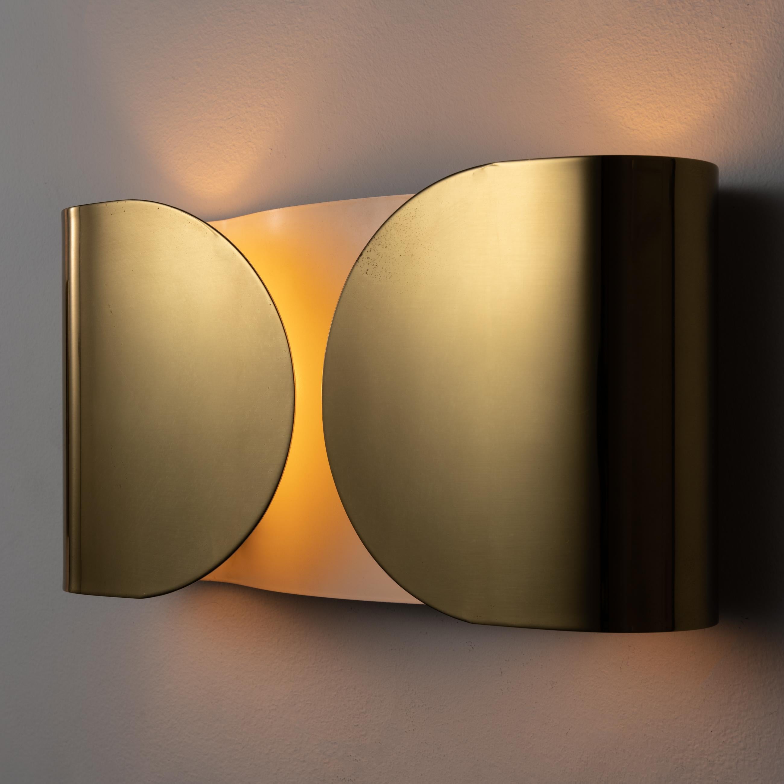 Mid-Century Modern Foglio Sconces by Tobia Scarpa for Flos